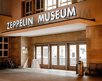 Eingang Zeppelin Museum