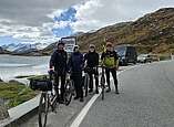 Gruppenbild am San-Bernadino-Pass