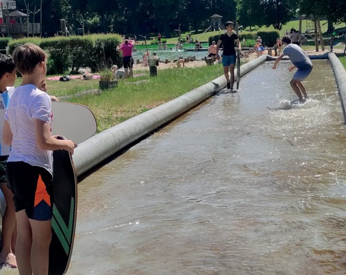 Skimboarding