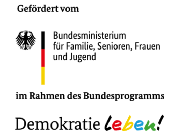 Logo „Demokratie Leben“