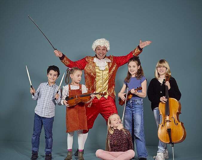 Bild zur Veranstaltung: Happy Birthday, Amadeus – Torten, Kerzen und Geschenke / ab 6 Jahren