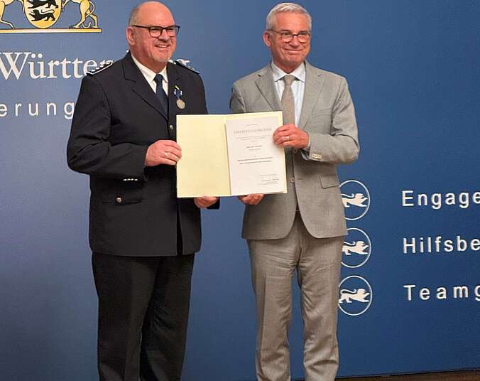 Zwei Männer (Foto: Landratsamt Bodenseekreis)